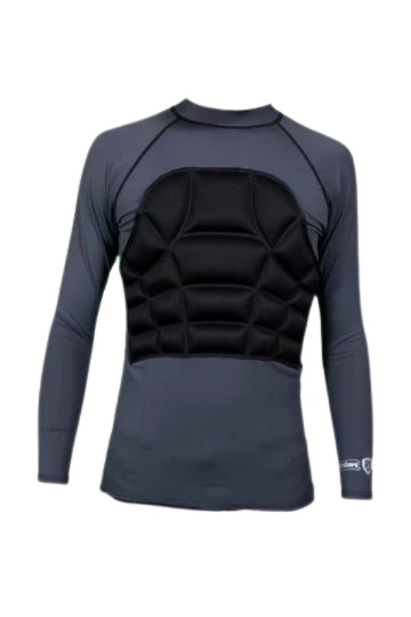 Grey Long Sleeve Ribguard